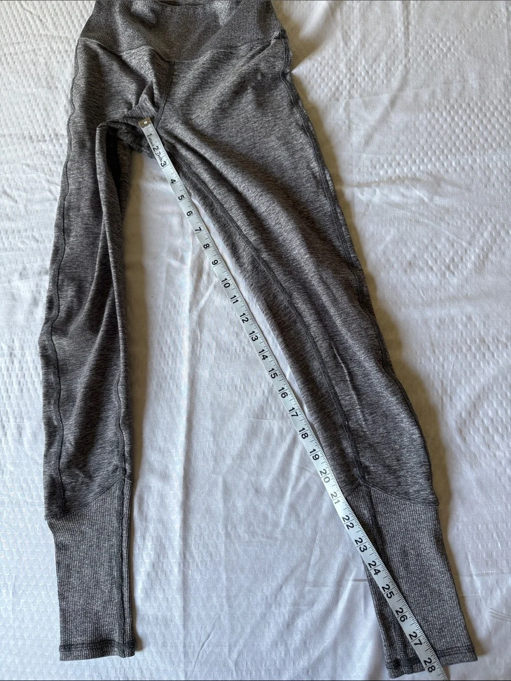 ALO Yoga Heather Charcoal Leggings